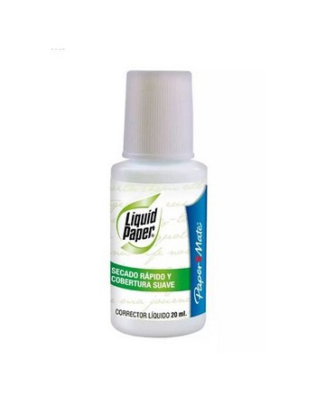 Corrector Botella Liquid Paper Sec.Rap. 20ml 1317553 280044 | DColon
