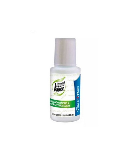Corrector Botella Liquid Paper Sec.Rap. 20ml 1317553 280044 | DColon