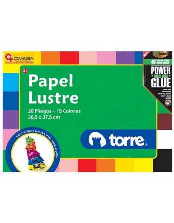 Bolson Papel Lustre Torre Imagia 20H 17881 | DColon
