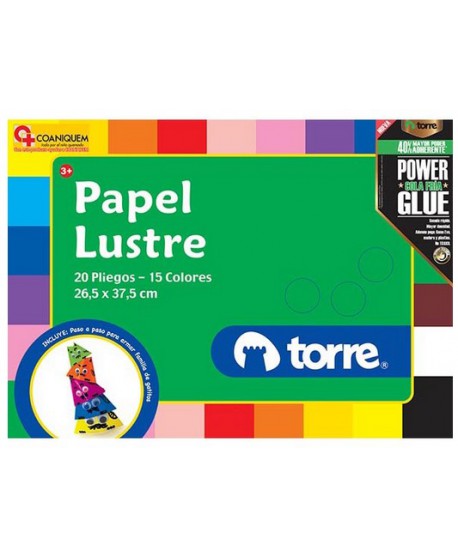 Bolson Papel Lustre Torre Imagia 20H 17881 | DColon