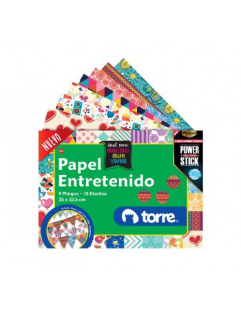 Bolson Papel Entretenido Torre Imagia 22566 | DColon