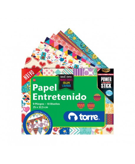 Bolson Papel Entretenido Torre Imagia 22566 | DColon