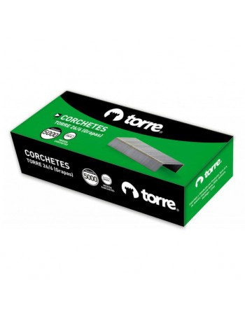 Caja Corchetes Torre 26/6 5000U 11696 106113 | DColon
