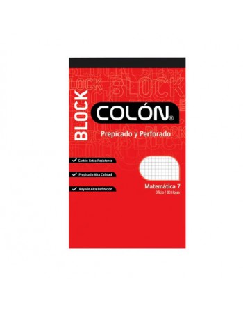 Block Colon Oficio Mat. 7mm BO-32/80 11656 | DColon