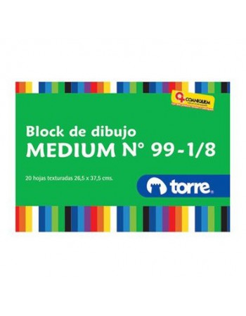 Block Dibujo Torre Imagia M-99 20H 17874 | DColon