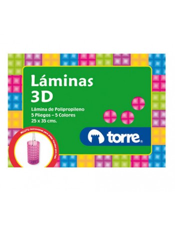 Bolson Laminas 3D Torre Imagia 23347 | DColon