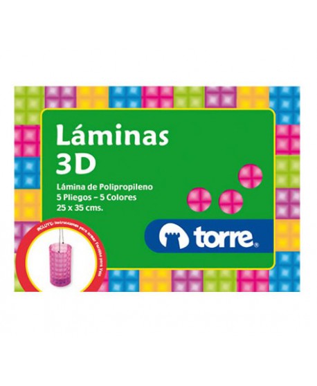 Bolson Laminas 3D Torre Imagia 23347 | DColon
