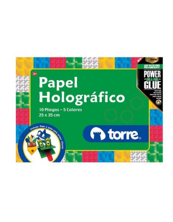 Bolson Papel Holografico Torre Imagia 23346 | DColon