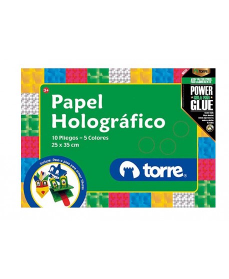 Bolson Papel Holografico Torre Imagia 23346 | DColon