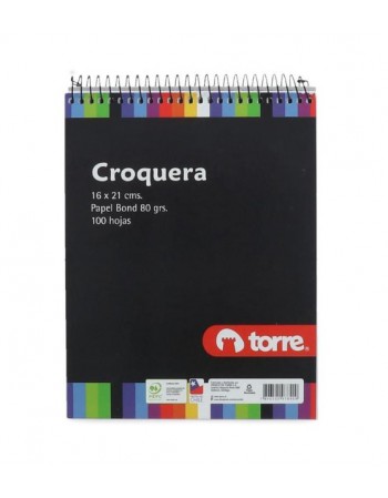 Croquera Torre Imagia 16x21cm 100H 17876 | DColon