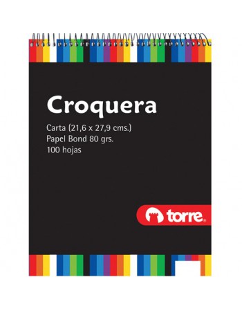 Croquera Torre Imagia 21x32cm 100H 17877 | DColon
