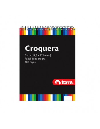 Croquera Torre Imagia Carta 21.6x27.9cm 23120 | DColon
