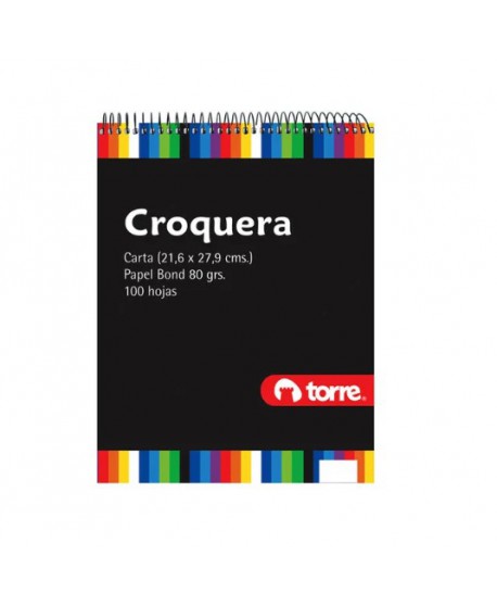 Croquera Torre Imagia Carta 21.6x27.9cm 23120 | DColon