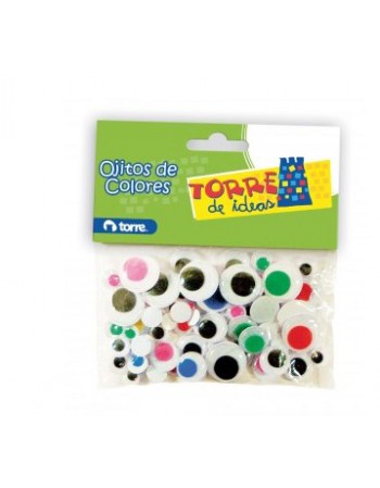 Ojitos Colores Surtidos Torre 25982 | DColon