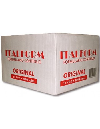 Formulario Carta 11x9.5 Original Italform Cj.2000 1110095 | DColon
