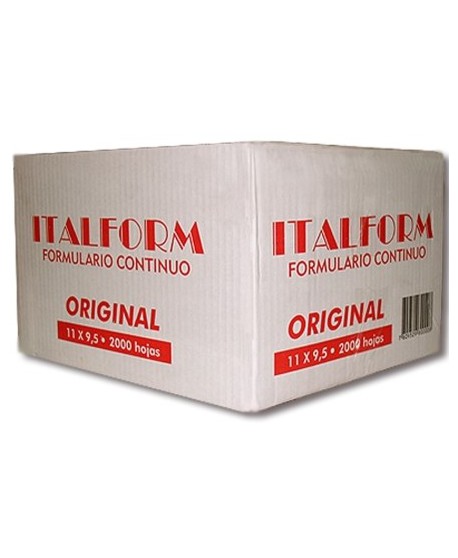 Formulario Carta 11x9.5 Original Italform Cj.2000 1110095 | DColon