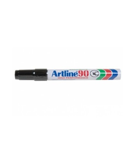 Marcador Perm. Pta. Biselada Artline 90 Negro EK-90 754007 | DColon