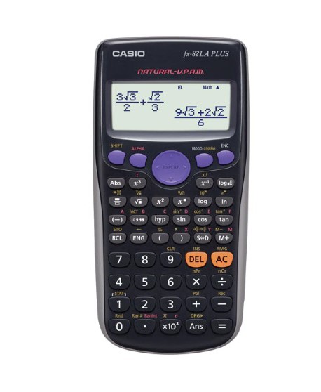 Calculadora Casio FX-82LAPLUS-BKWDH3 Negra | DColon