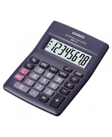Calculadora Casio MW-5VKW Escrit. Stand. 8 Dig.  | DColon