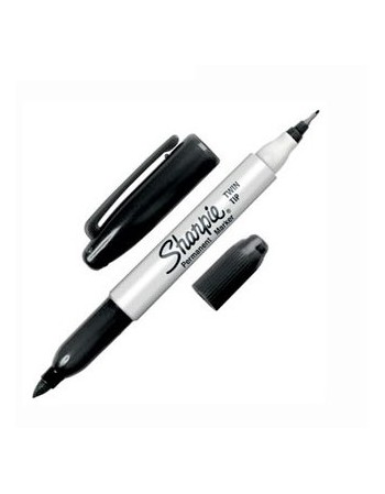 Sharpie Twin Negro Doble Punta 1805635 | DColon
