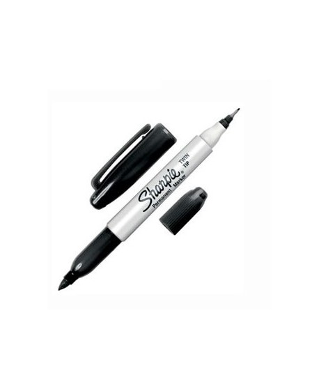 Sharpie Twin Negro Doble Punta 1805635 | DColon