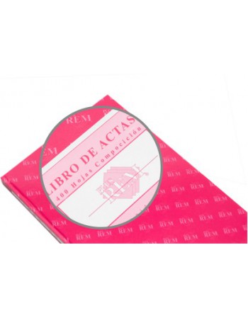 Libro Actas Rem Composicion 400H 7100233 | DColon