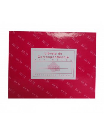 Libreta de Correspondencia Rem 100H 7100172 | DColon