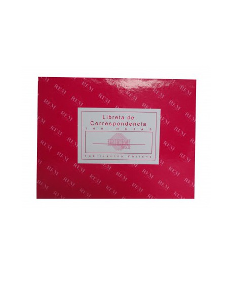 Libreta de Correspondencia Rem 100H 7100172 | DColon