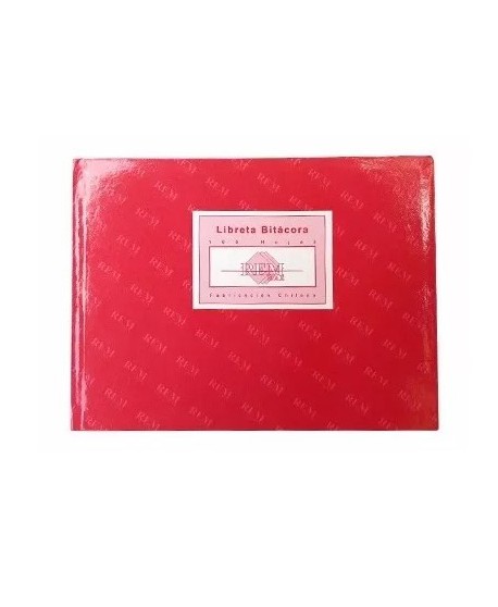 Libreta Bitacora Vehiculos Rem 100H. 7101469 | DColon