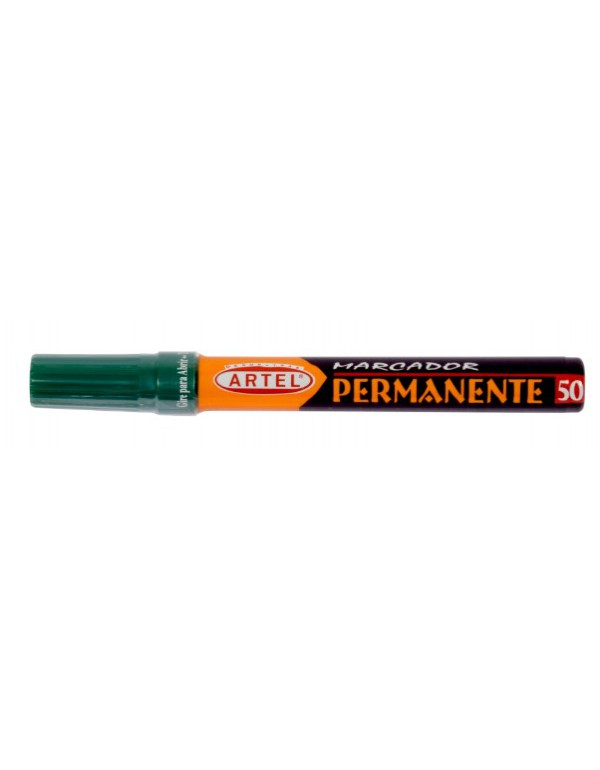 Marcador Perman. Pta. Redonda Artel 50 Verde LA70-V 20010153 | DColon
