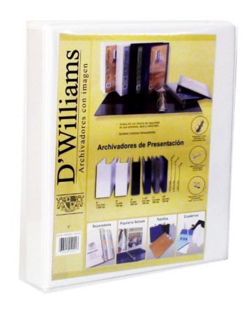 Arch. Present. Carta 2 Aros 1 Blanco DWilliams 725077 4221 | DColon