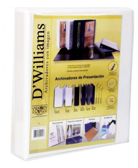 Arch. Present. Carta 2 Aros 1 Blanco DWilliams 725077 4221 | DColon