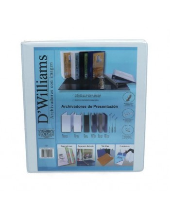 Arch. Present. Carta 2 Aros 1/2 Blanco DWilliams 4924121 | DColon