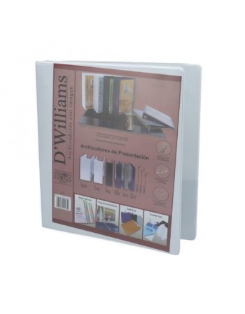 Arch. Present. Carta 3 Aros 1/2 Blanco DWilliams 4924131 | DColon