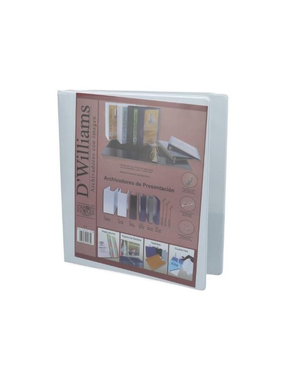 Arch. Present. Carta 3 Aros 1/2 Blanco DWilliams 4924131 | DColon