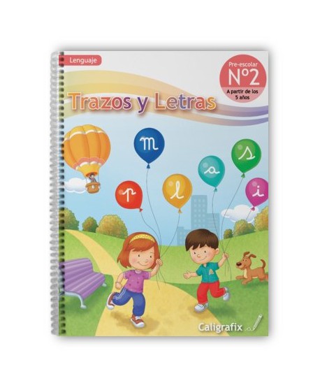 Texto Lenguaje Trazos y Letras N2 Kinder Caligrafix TL2 | DColon