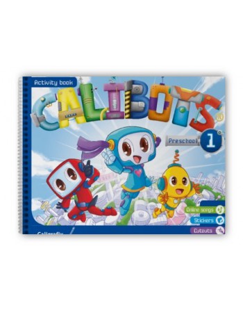 Libro de Actividades Calibots Preschool N1 Caligrafix CBP1 | DColon