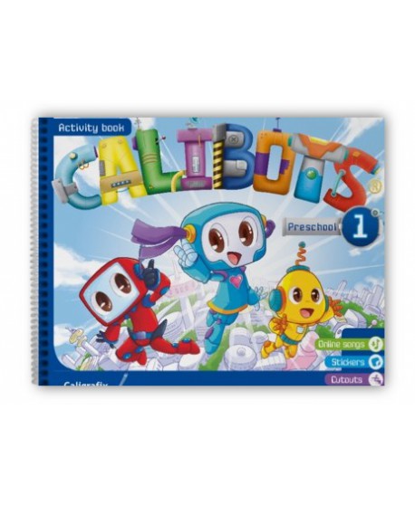Libro de Actividades Calibots Preschool N1 Caligrafix CBP1 | DColon