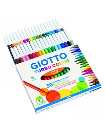 Marcador 36 Colores Turbo Color Giotto  4180 3001 | DColon