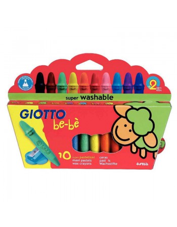 Crayon Cera Giotto Be-Be 10Col. 33143 60401 466800 | DColon