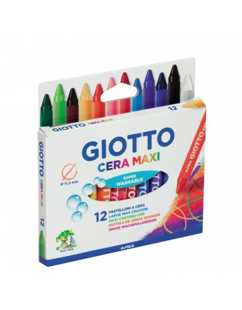 Crayones Cera Maxi Giotto 12Col. 202202ES 32840 1059 | DColon