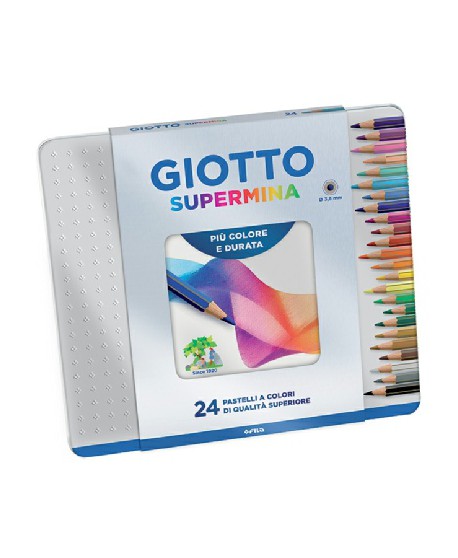 Lapiz Supermina Lata 24Col.Pax  236808 | DColon