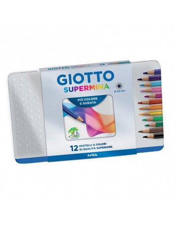 Lapiz Supermina Lata 12Col.Giotto 236709 | DColon