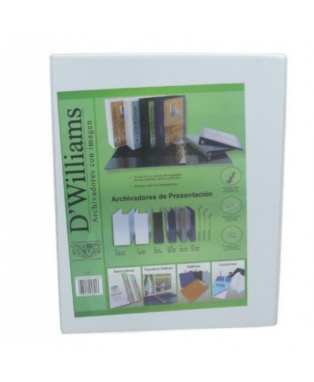 Arch. Present. Carta 2 Aros 1.5 Blanco DWilliams 4924321 | DColon