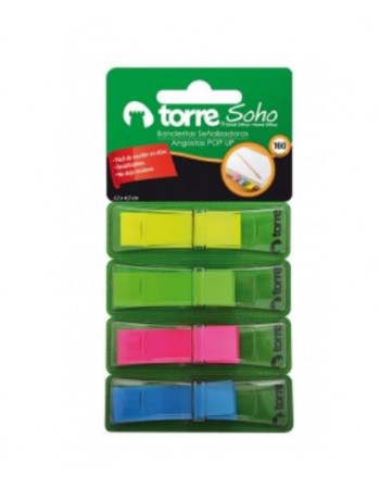 Blister Banderitas Angostas Torre Col. Surtidos 160Un. 28090 | DColon