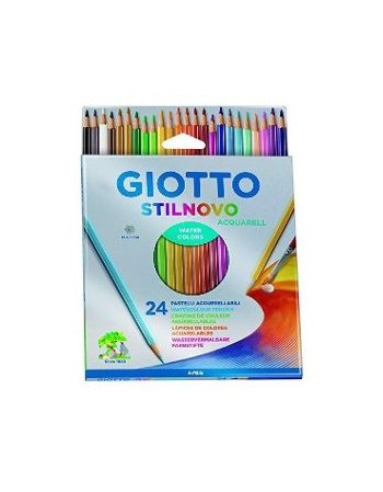 Lapiz Color Stilnovo Aquarelas Carton 24 col. 55809 | DColon