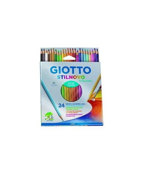Lapiz Color Stilnovo Aquarelas Carton 24 col. 55809 | DColon