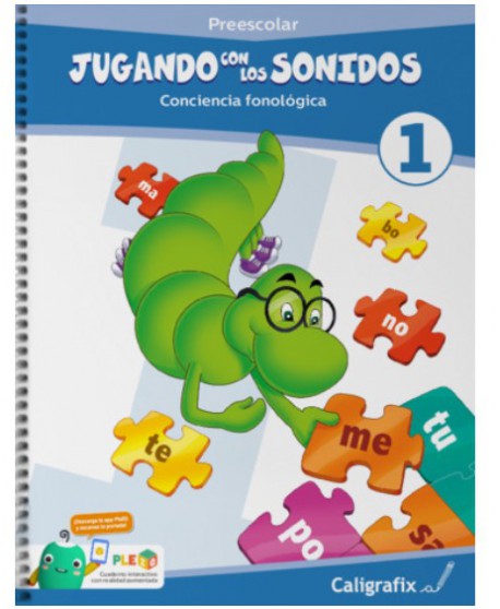 Texto Jugando Con Los Sonidos N1 Caligrafix JS1 | DColon