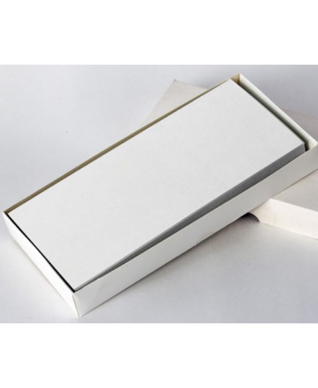 Caja Tarjeta Americana Opalina Lisa 100U 95x220 3045 | DColon