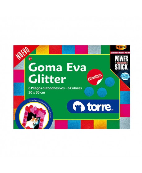 Bolson Goma Eva Glitter C/Sticker Torre Imagia  29674 | DColon